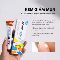 Alternative view of Kem Hỗ Trợ Giảm Mụn Acne-Derm Kwas Azelainowy 20% Giảm Mụn & Thâm Da – 20g