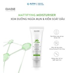 Alternative view of Kem Dưỡng Ẩm Kiềm Dầu Ngừa Mụn Babé Stop AKN Mattifying Moisturiser - 50ml
