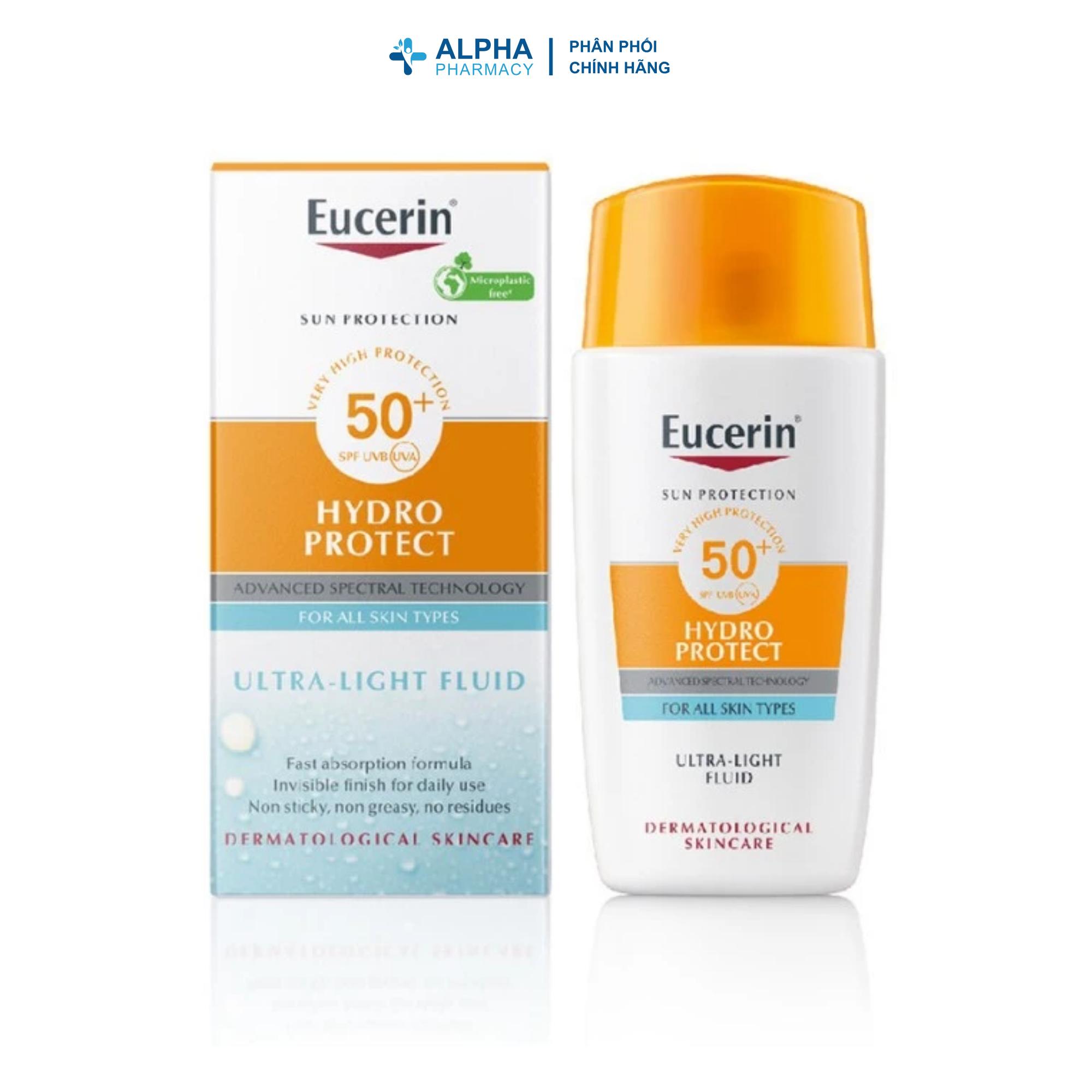 Kem Chống Nắng Sun Hydro Ultra-Light Fluid SPF50+ Dành Cho Da Nhạy Cảm - 50ml - Image 2