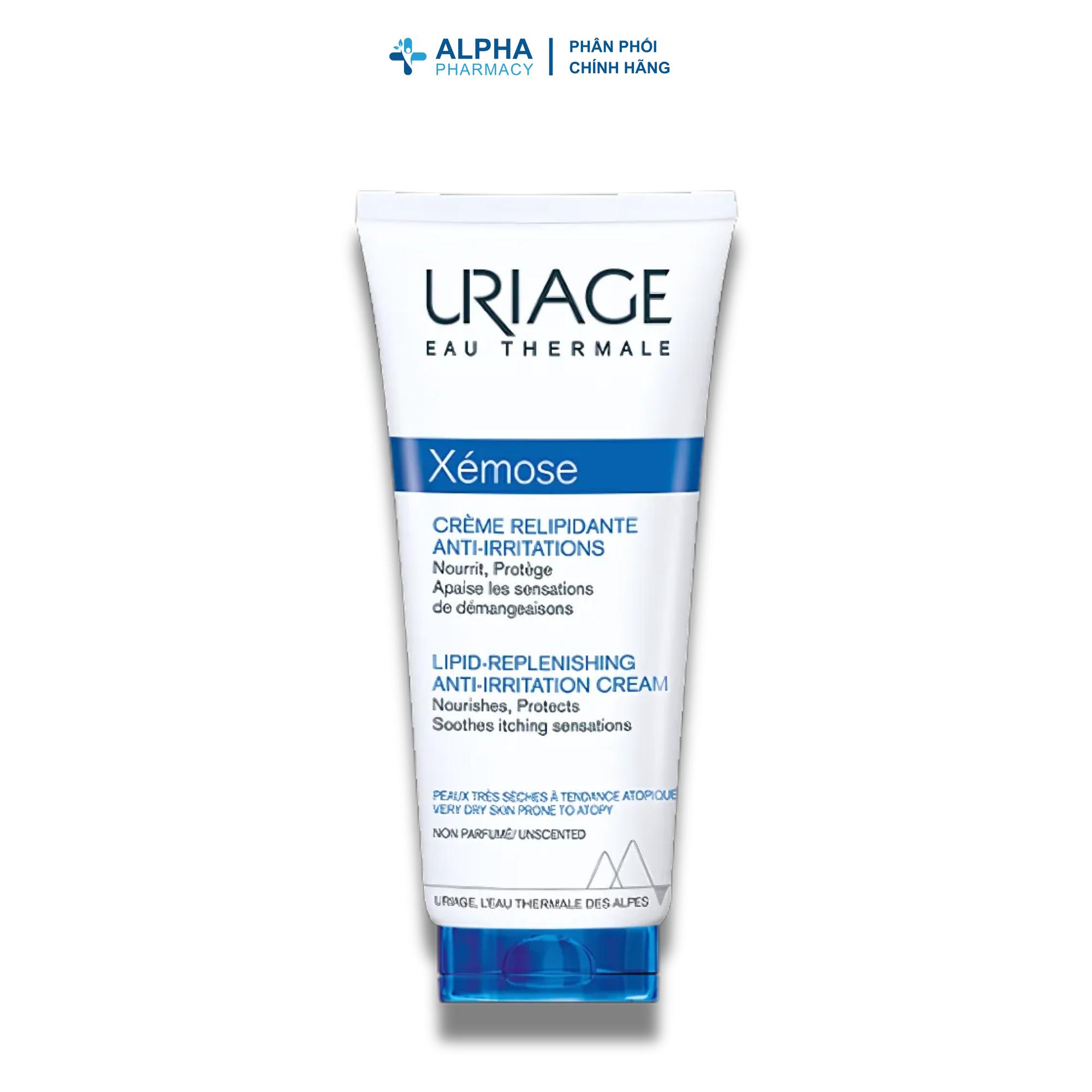 Kem Dưỡng Uriage Xémose Crème Relipidante Anti-Irritations Dành Cho Da Khô & Rất Khô – 50ml/200ml - Image 4