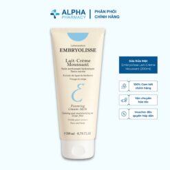 Sữa Rửa Mặt Cấp Ẩm Sâu Embryolisse Lait-Crème Moussant - 200ml