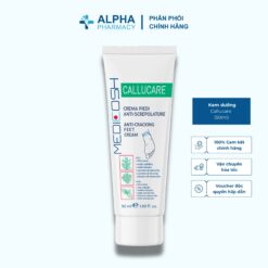 Kem Callucare Cấp Ẩm Giúp Giảm Nứt Gót Khô Da, Chai Sạn - 50ml