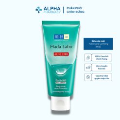 Sữa Rửa Mặt Cho Da Mụn, Nhạy Cảm Hada Labo Acne Care Calming Cleanser – 80g