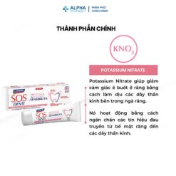 Alternative view of Kem Đánh Răng S.O.S Denti Sensitivity Giảm Ê Buốt Công Thức KALIDENT – 75ml