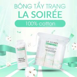 Alternative view of Bông Tẩy Trang La Soirée 100% Cotton Siêu Dai & Mềm Mịn Gói Đơn