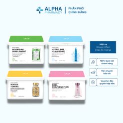 Hộp 30 Miếng Mặt Nạ Wonjin Effect - 350g Vàng/ Xanh lá/ Xanh dương/ Hồng