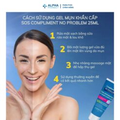 Alternative view of Gel Chấm Mụn Compliment SOS No Problem Giúp Loại Bỏ Mụn Nhanh Chóng - Tuýp 25ml