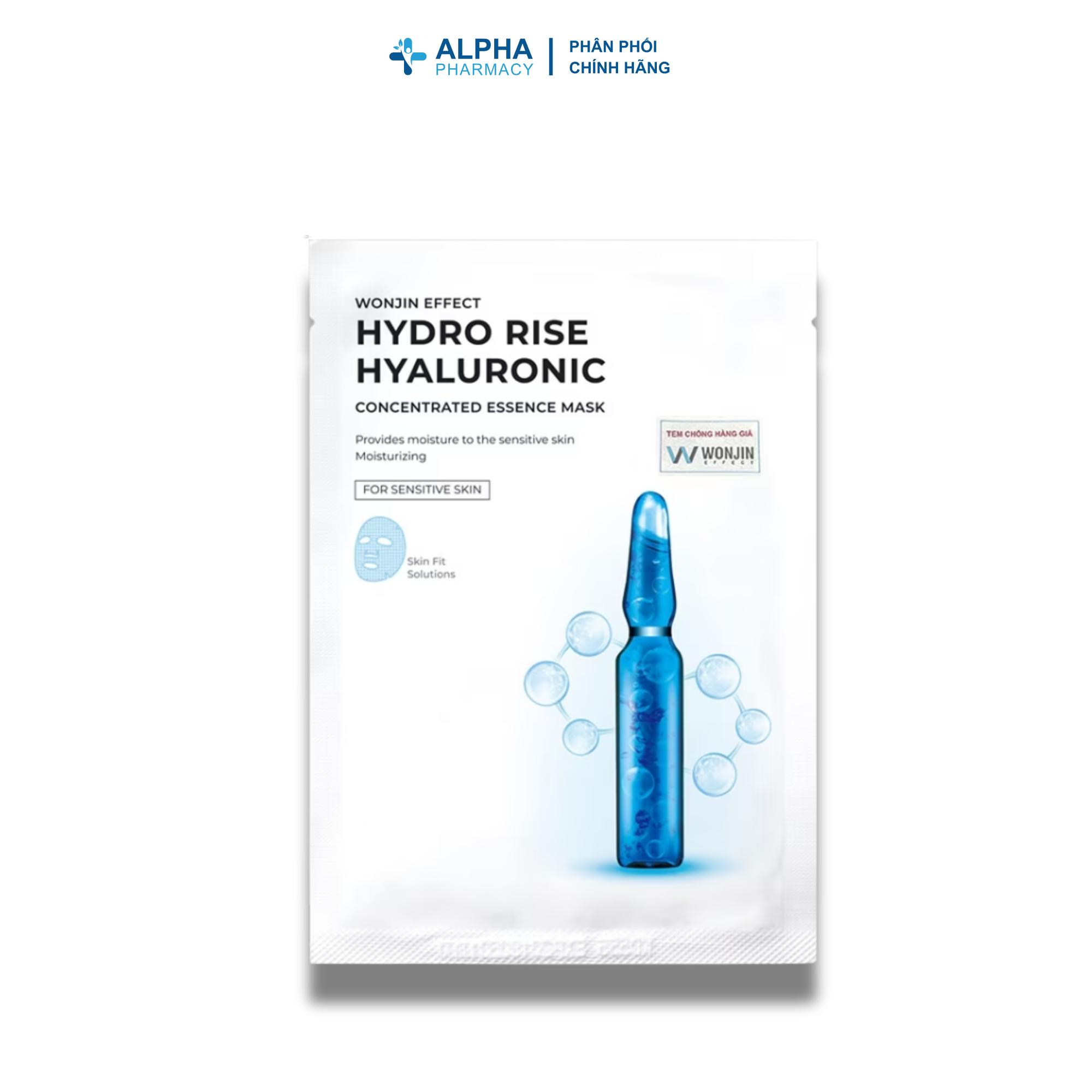 Mặt Nạ Wonjin Effect Hydro Rise Hyaluronic Cấp Ẩm Chuyên Sâu – 30g (1 Miếng)/(1 hộp 10 miếng) - Image 4