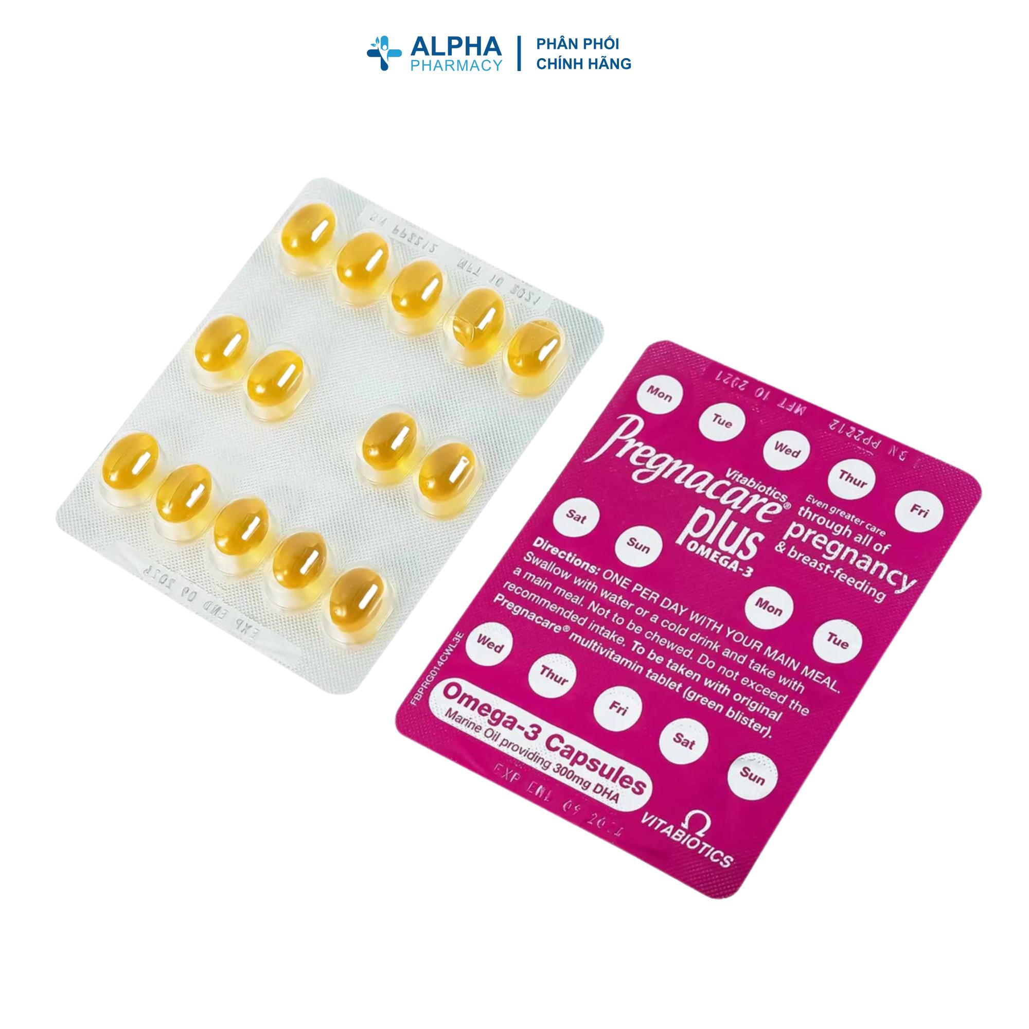 Vitamin Tổng Hợp Vitabiotics Pregnacare Plus Omega 3 Cho Mẹ Bầu – Hộp 56 Viên - Image 3