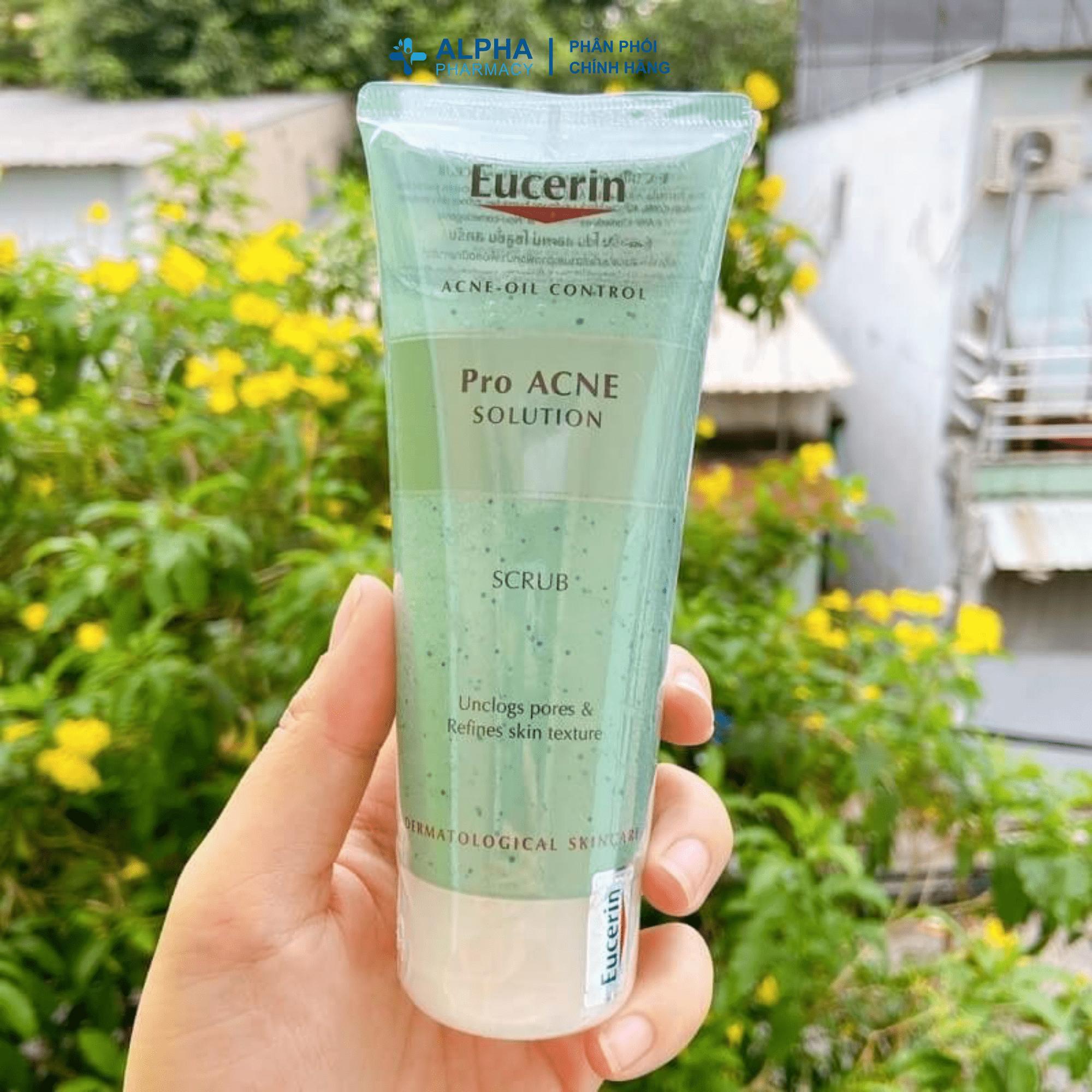 Tẩy Tế Bào Chết Eucerin ProACNE Scrub Làm Sạch Sâu, Hỗ Trợ Giảm Mụn Đầu Đen - 100ml - Image 5