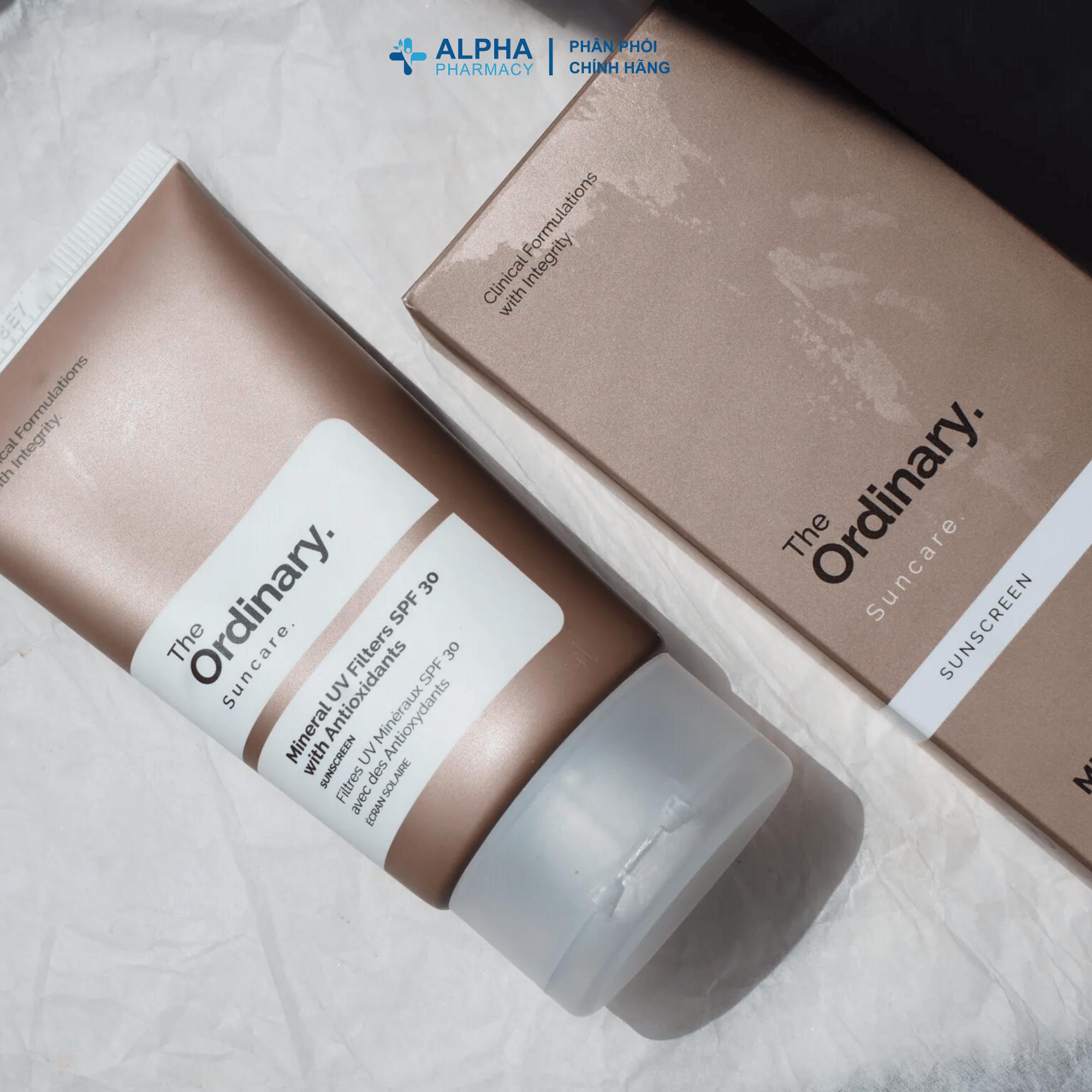 Kem Chống Nắng The Ordinary Mineral UV Filters SPF 30 with Antioxidants Bảo Vệ Da & Chống Oxy Hóa – 50ml - Image 3