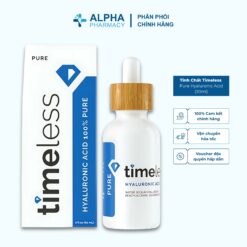 Tinh Chất Timeless Pure Hyaluronic Acid Cấp Nước, Dưỡng Ẩm, Làm Dịu Da – 30ml