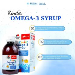 Alternative view of Siro Doppelherz Kinder Omega-3 Hỗ Trợ Não Bộ Và Thị Lực - 250ml