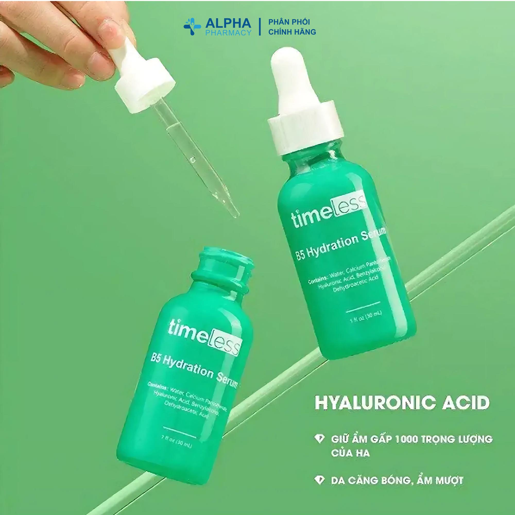 Tinh Chất Timeless Vitamin B5 Làm Dịu Da, Phục Hồi Da – 30ml - Image 4