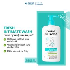 Alternative view of Dung Dịch Vệ Sinh Phụ Nữ Corine De Farme Fresh Intimate Wash Tươi Mát, Giảm Mùi – 250ml