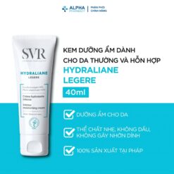 Alternative view of Kem Dưỡng Ẩm SVR Hydraliane Légère Cấp Ẩm Chuyên Sâu – 40ml
