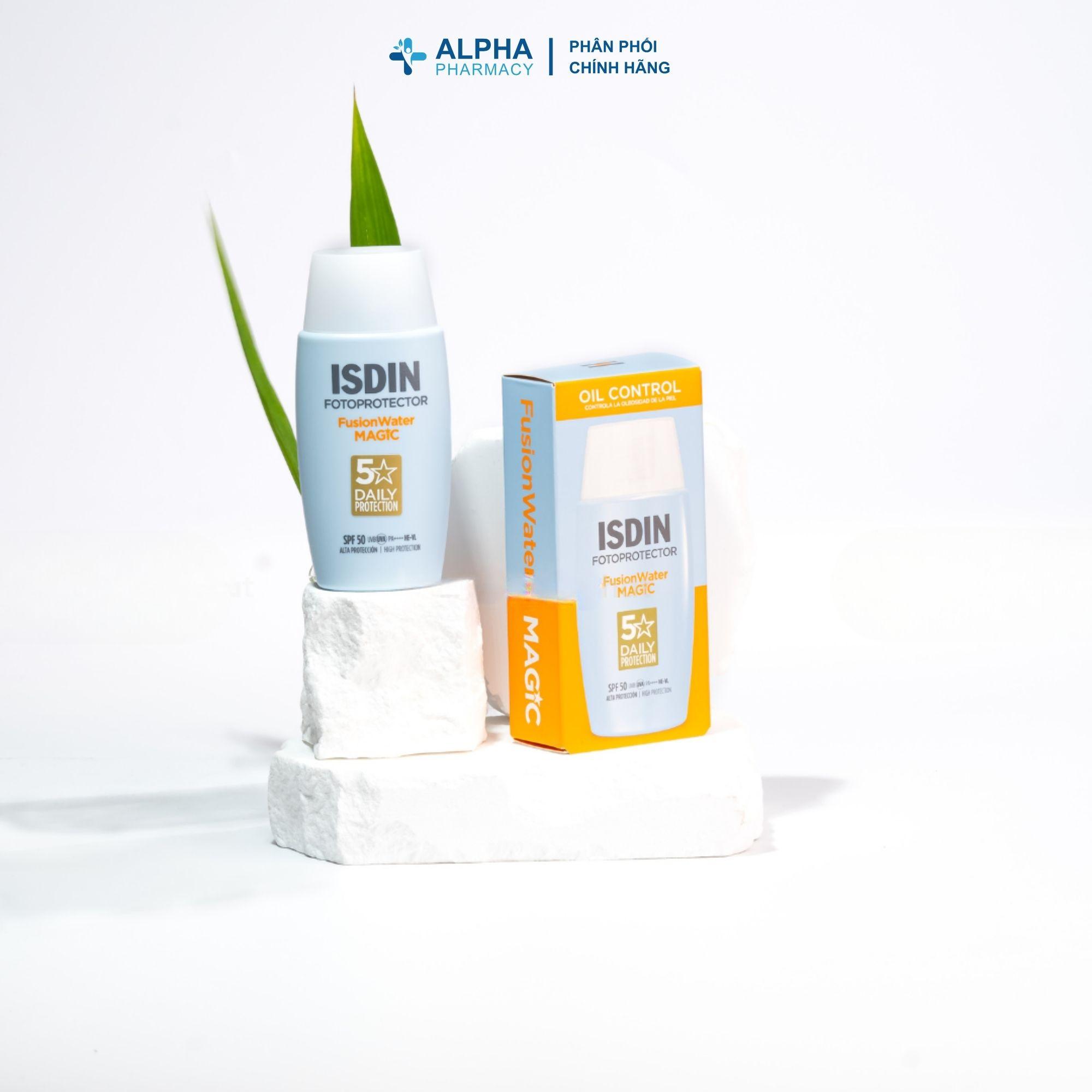 Kem Chống Nắng Dưỡng Ẩm Isdin Fotoprotector Fusion Water Magic SPF50 – 50ml - Image 3