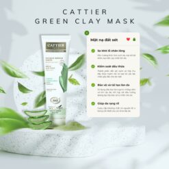 Alternative view of Mặt Nạ Đất Sét Xanh Cattier Paris Clay Mask For Oily Skin Cho Da Hỗn Hợp Da Dầu – 100ml