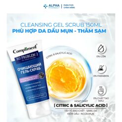 Alternative view of Tẩy Da Chết Compliment No Problem Cleansing Gel Scrub Hỗ Trợ Giảm Mụn - 150ml
