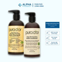 Alternative view of Combo Gội Xả Pura D’or Biotin Gold Label – Giảm Rụng, Nuôi Dưỡng Tóc Khỏe 473ml
