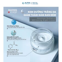 Alternative view of Kem Dưỡng Swiss Image Absolute Radiance Brightening Care Night Cream Làm Sáng & Mờ Thâm Nám – 50ml