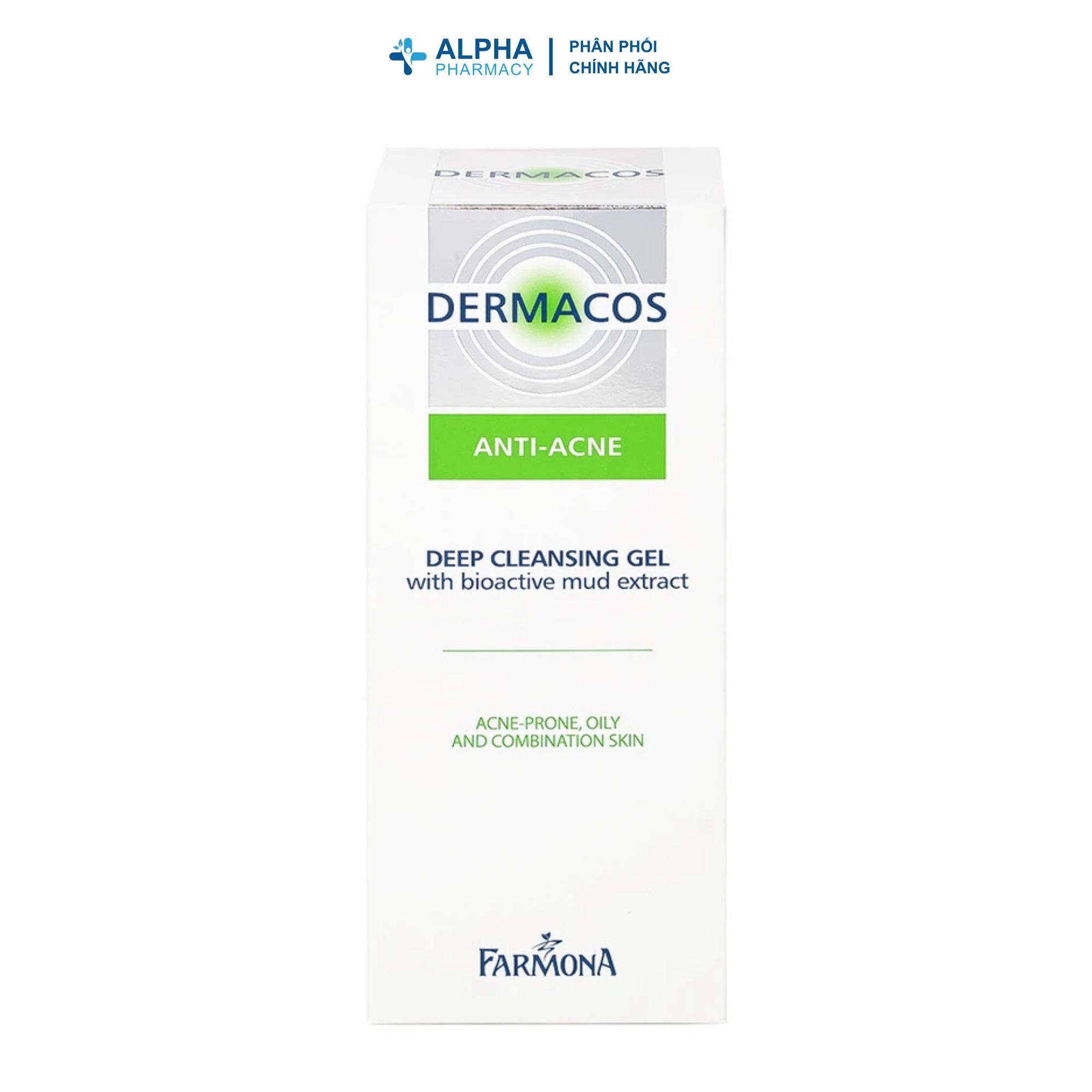 Gel Rửa Mặt Dermacos Anti Acne Deep Cleansing Làm Sạch Sâu & Ngừa Mụn – 150ml - Image 4