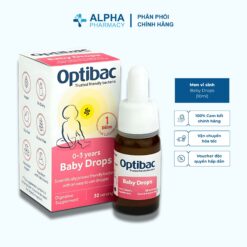 Men Vi Sinh Optibac Baby Drops Cho Trẻ Nhỏ – Lọ 10ml