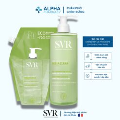 Gel Rửa Mặt Cho Da Dầu Mụn SVR Sebiaclear Gel Moussant 400ml/400ml Refill