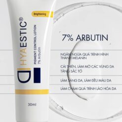 Alternative view of Kem Dưỡng Sáng Da Ngừa Thâm Nám Hyaestic Pigment Control Lotion 7% Arbutin - 30ml