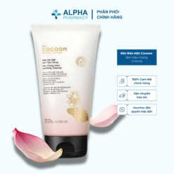 Sữa Rửa Mặt Cocoon Sen Hậu Giang Làm Dịu Da Nhạy Cảm – 140ml