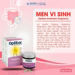 Alternative view of Men Vi Sinh Phụ Khoa Optibac Pregnancy Cho Mẹ Bầu - Hộp 30 viên