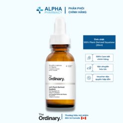 Tinh Chất Dưỡng Ẩm The Ordinary 100% Plant-Derived Squalane Giúp Cấp Ẩm & Làm Mềm Da – 30ml
