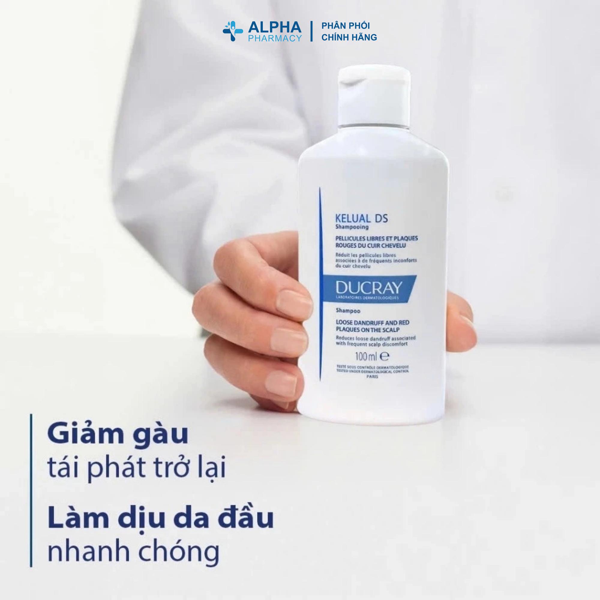 Dầu Gội Ducray Kelual DS Giúp Trị Gàu, Giảm Ngứa Và Viêm Da Tiết Bã - 100ml - Image 3