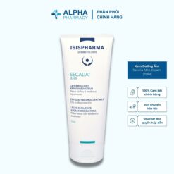 Kem Isis Pharma Secalia AHA Cream Dưỡng Ẩm, Làm Mềm Da, Giảm Khô Da – 75ml/ 200ml