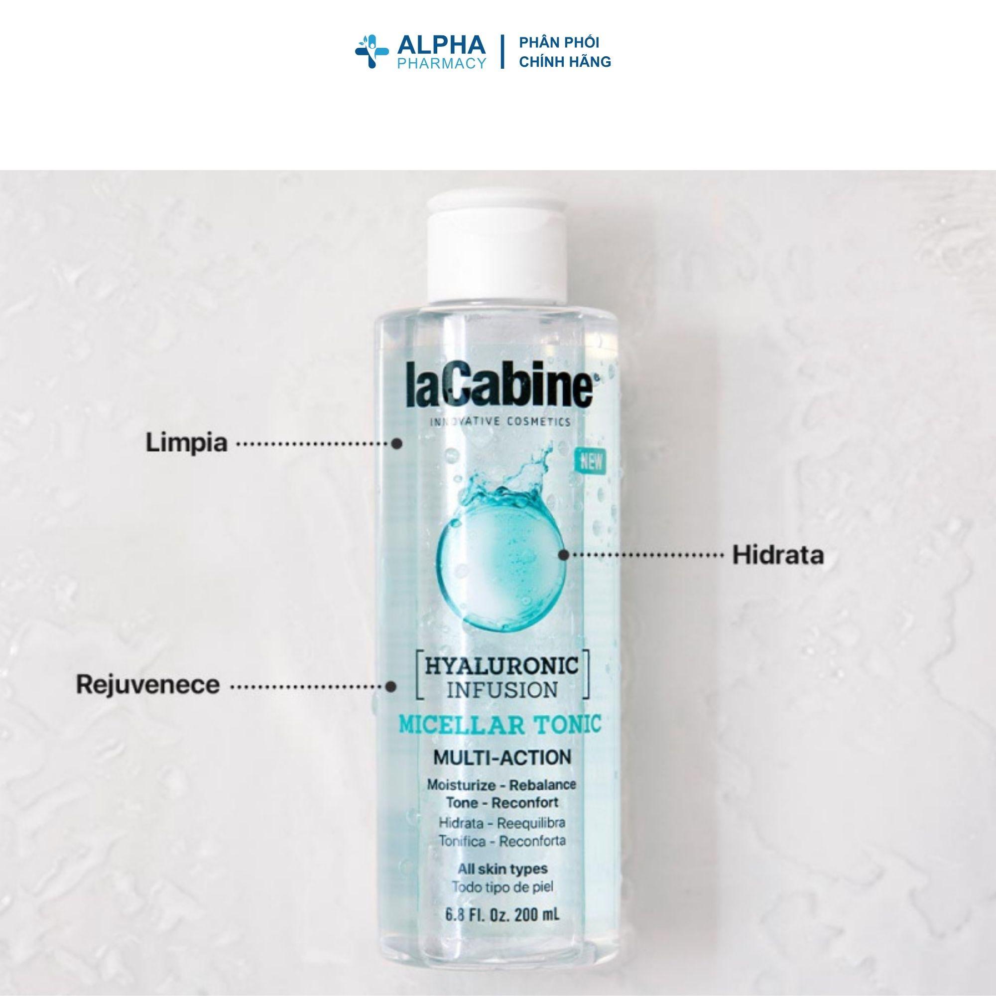 Nước Hoa Hồng LaCabine Micellar Tonic Cấp Ẩm, Dịu Nhẹ Cho Mọi Loại Da – 200ml - Image 3