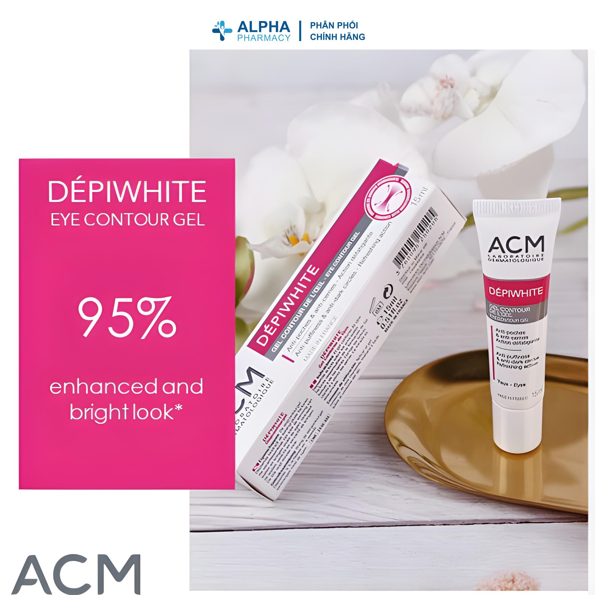 Kem Dưỡng Mắt ACM Depiwhite Eye Contour Gel Giảm Thâm Quầng Và Bọng Mắt - 15ml - Image 2