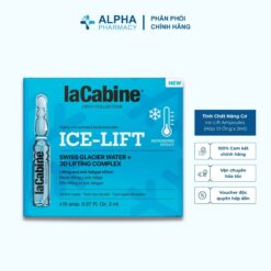 Tinh Chất LaCabine Ice-Lift Ampoules Nâng Cơ, Căng Mịn Da – Hộp 10 Ống x 2ml