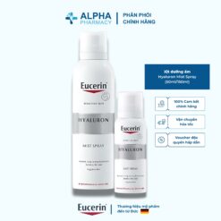 Xịt Dưỡng Ẩm Eucerin Hyaluron Mist Spray Giúp Giảm Nếp Nhăn - 50ml/150ml