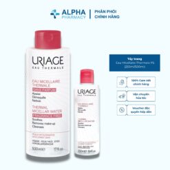 Tẩy Trang Uriage Eau Micellaire Thermale PS Dưỡng Khoáng Cho Da Nhạy Cảm – 250ml/500ml