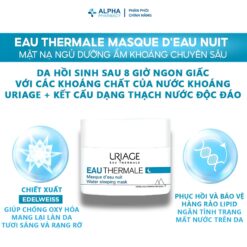 Alternative view of Mặt Nạ Ngủ Uriage Eau Thermale Masque d’Eau Nuit Dưỡng Ẩm Khoáng Chuyên Sâu – 50ml