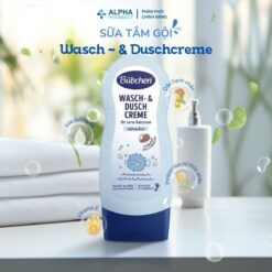 Alternative view of Sữa Tắm Gội Thuần Chay Dưỡng Ẩm Chuyên Sâu Cho Bé Bübchen Wasch & Duschcreme – 230ml