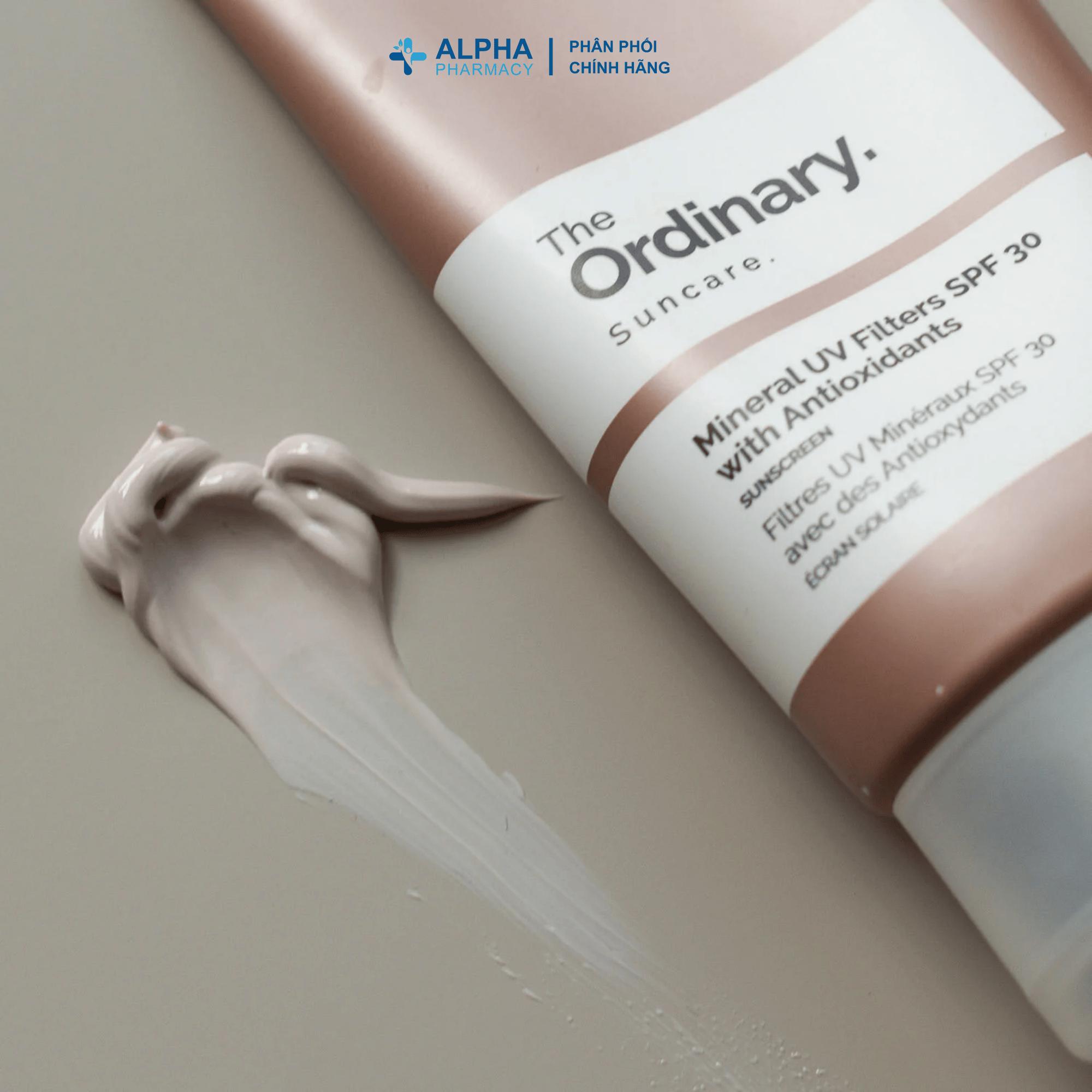 Kem Chống Nắng The Ordinary Mineral UV Filters SPF 30 with Antioxidants Bảo Vệ Da & Chống Oxy Hóa – 50ml - Image 4