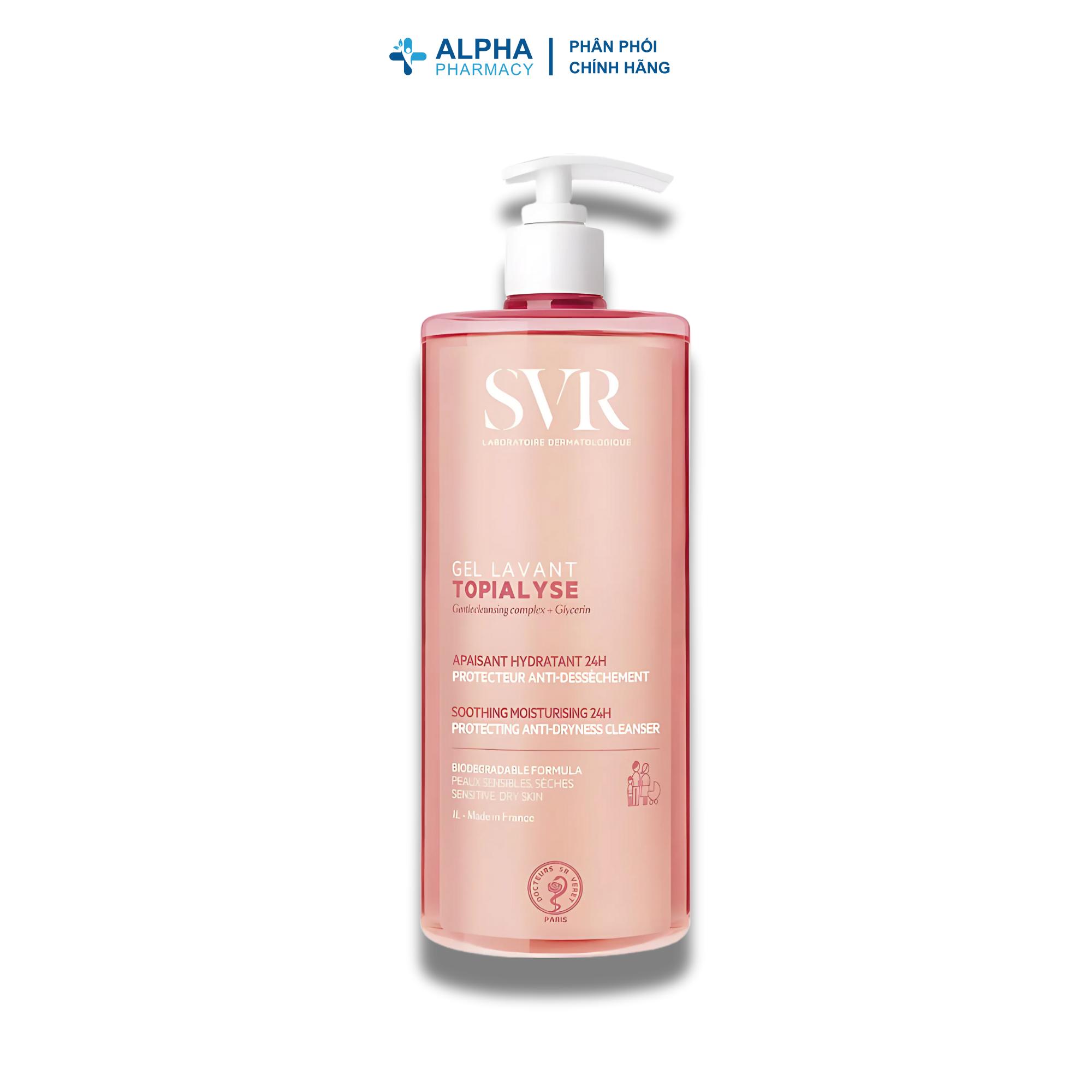 Gel Rửa Mặt SVR Topialyse Gel Lavant Dạng Dịu Nhẹ – 1000ml/1000ml Refill - Image 3