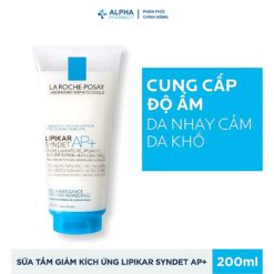 Alternative view of Sữa Tắm & Rửa Mặt La Roche-Posay Lipikar Syndet AP+ Cho Da Khô Nhạy Cảm - 200ml