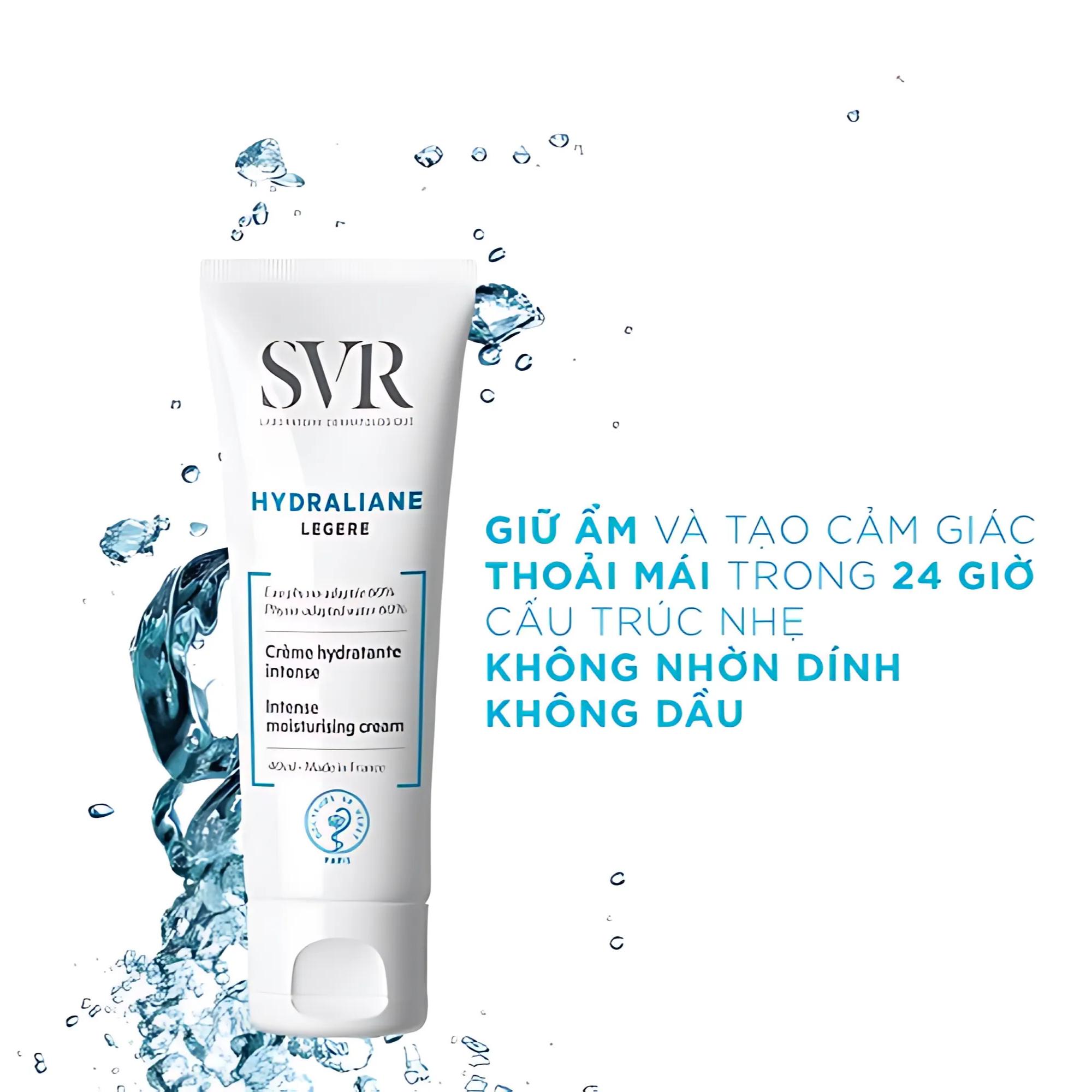 Kem Dưỡng Ẩm SVR Hydraliane Légère Cấp Ẩm Chuyên Sâu – 40ml - Image 4