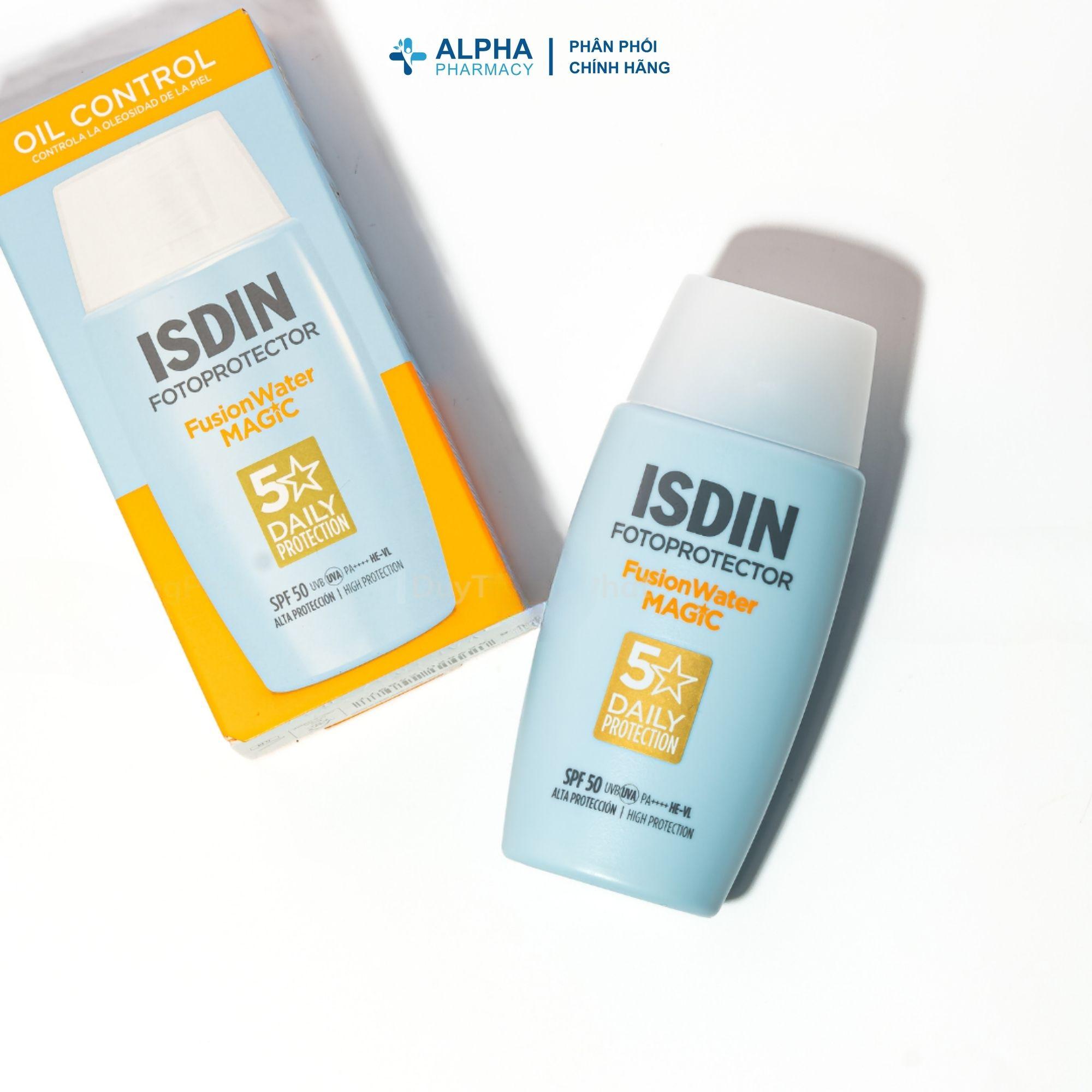 Kem Chống Nắng Dưỡng Ẩm Isdin Fotoprotector Fusion Water Magic SPF50 – 50ml - Image 2