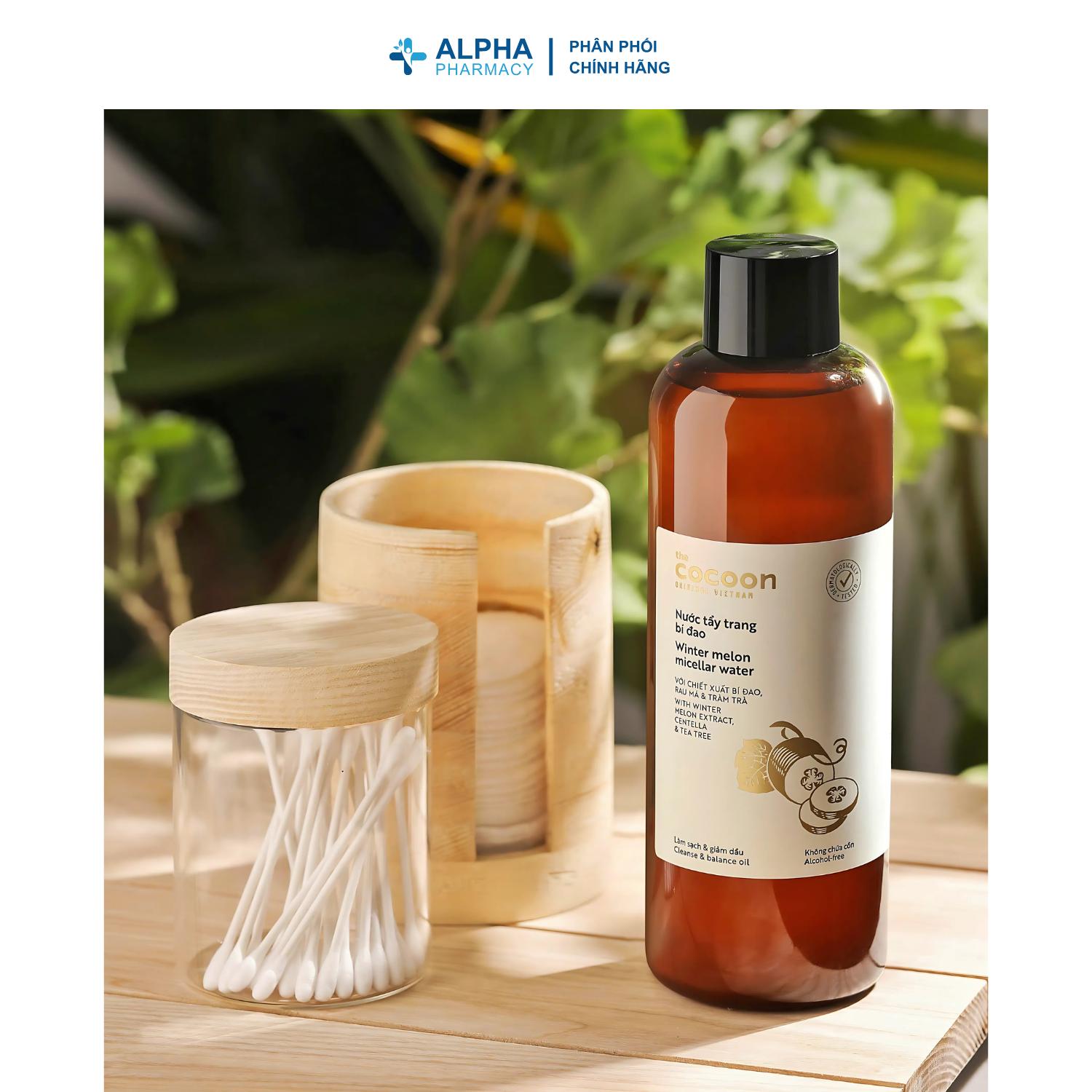 Nước Tẩy Trang Cocoon Bí Đao Làm Sạch Sâu Giảm Nhờn – 500ml - Image 3