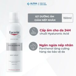 Alternative view of Xịt Dưỡng Ẩm Eucerin Hyaluron Mist Spray Giúp Giảm Nếp Nhăn - 50ml/150ml