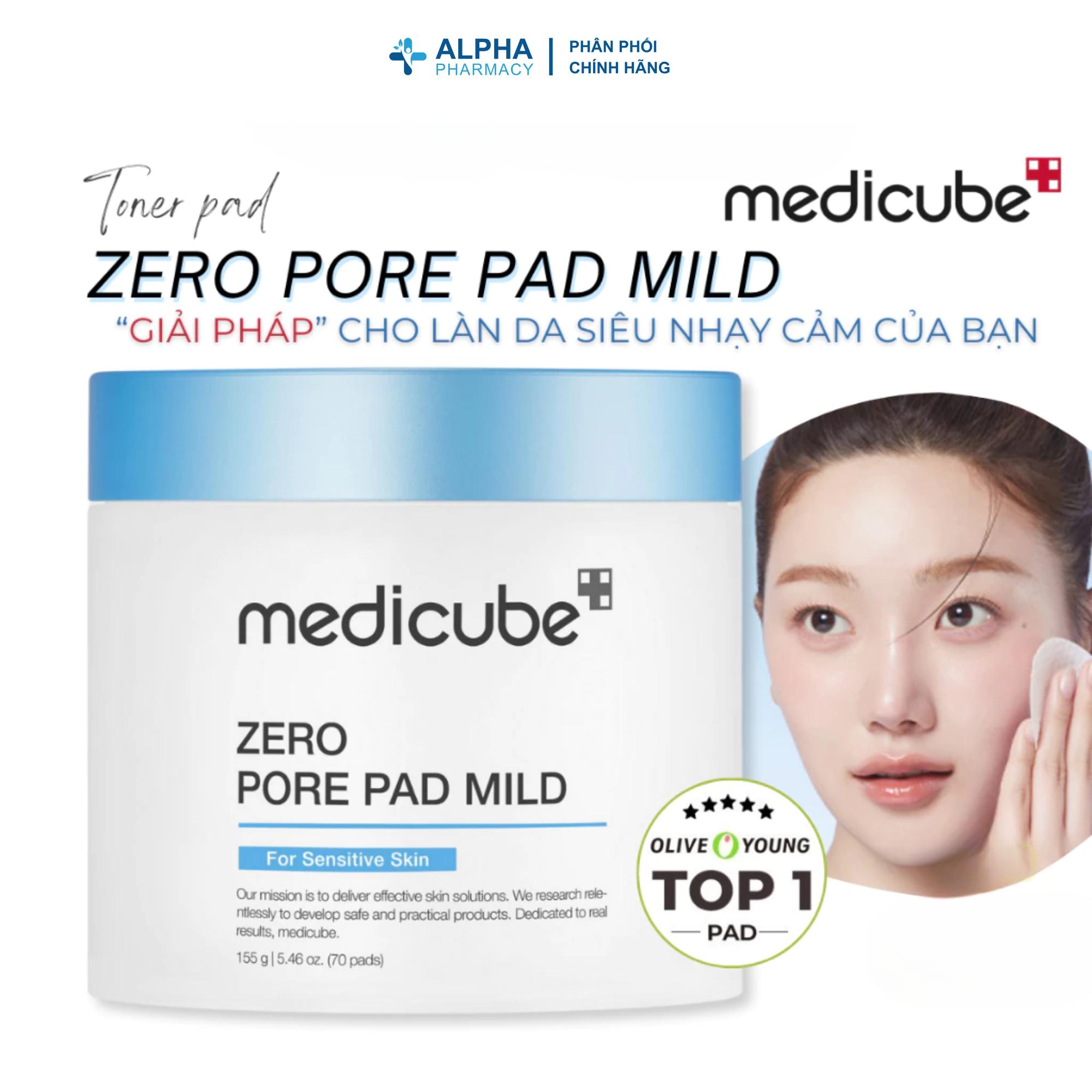 Toner Pad Medicube Thu Nhỏ Lỗ Chân Lông, Làm Dịu Da & Hỗ Trợ Trắng Da 100ml/ 70 miếng - Image 5