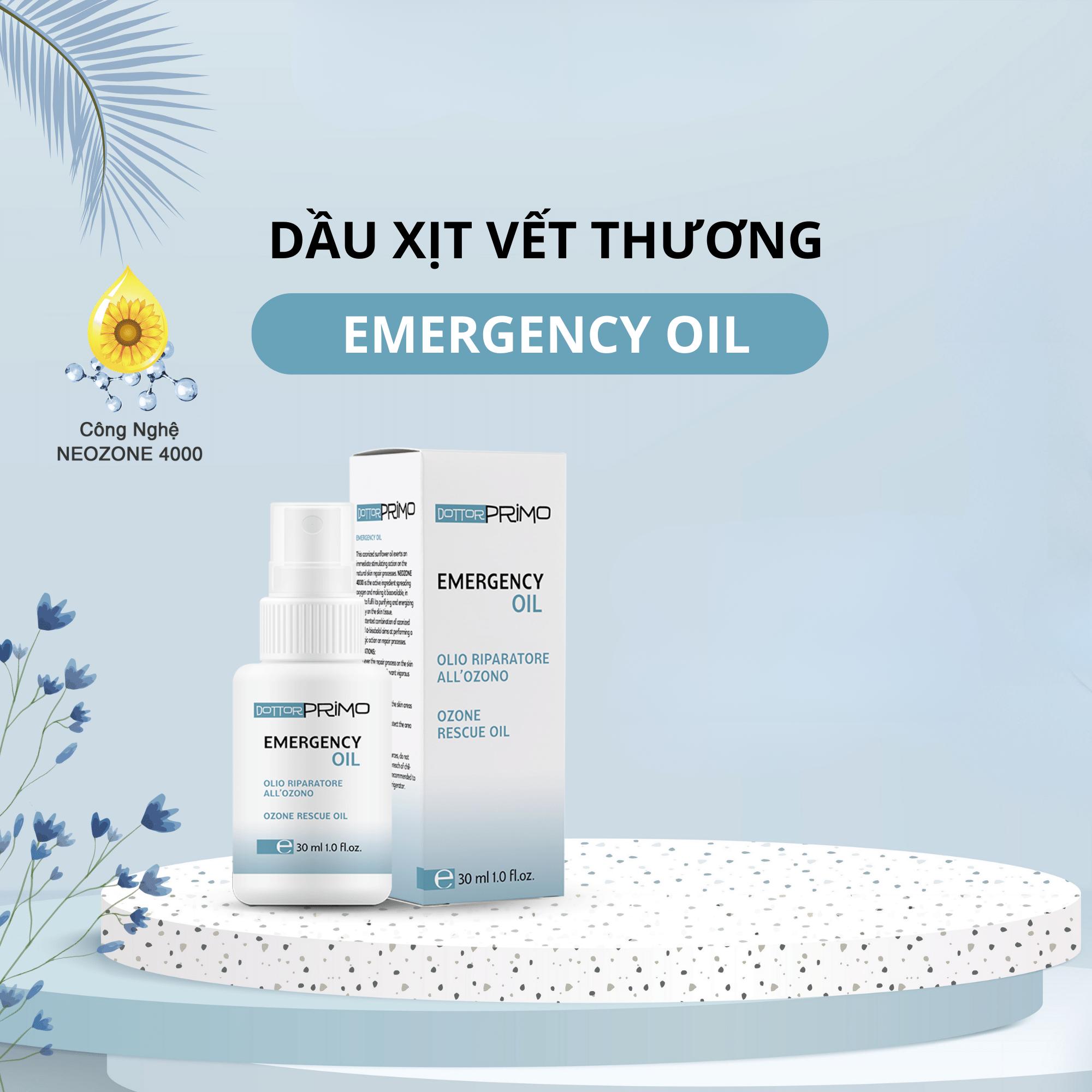 Xịt Kháng Khuẩn DottorPrimo Emergency Oil Cho Vết Thương Hở, Loét Da - 15ml/30ml - Image 2